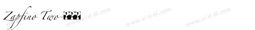 Zapfino Two字体转换